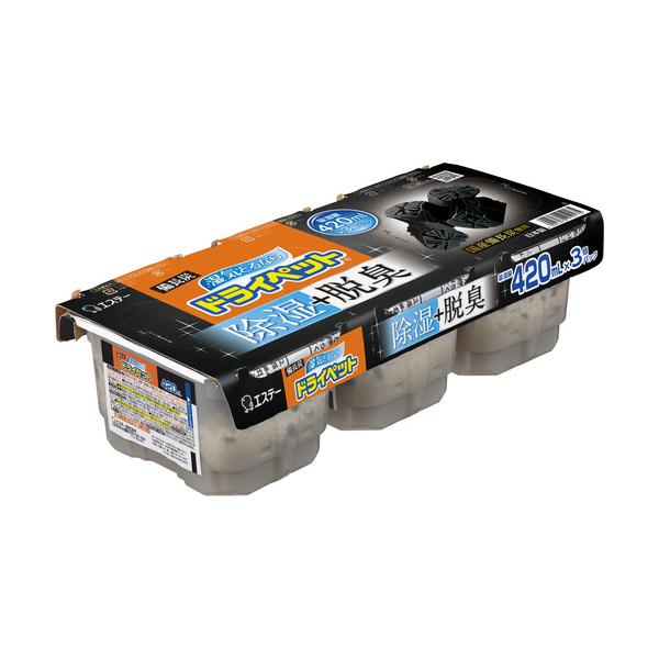 エステー 備長炭ドライペット 420mL×3  861