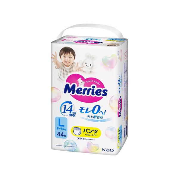 花王 メリーズ エアスルー パンツ Lサイズ 44枚  861