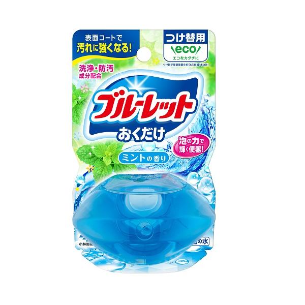 小林製薬　液体ブルーレットおくだけつけ替用　ミントの香り　トイレ用洗剤　70ml 861