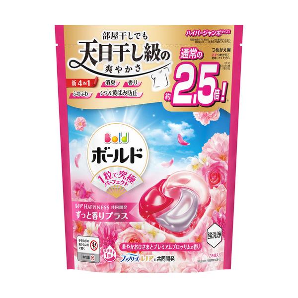 P&G ボールドジェルボール4D 華やかプレミアムブロッサムの香り