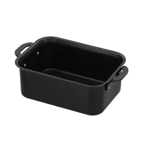 リバティコーポレーション 揚げ物 鍋 天ぷら鍋 角型 スクエア ミニ 鉄 IH対応 揚げクック  LD-333 446