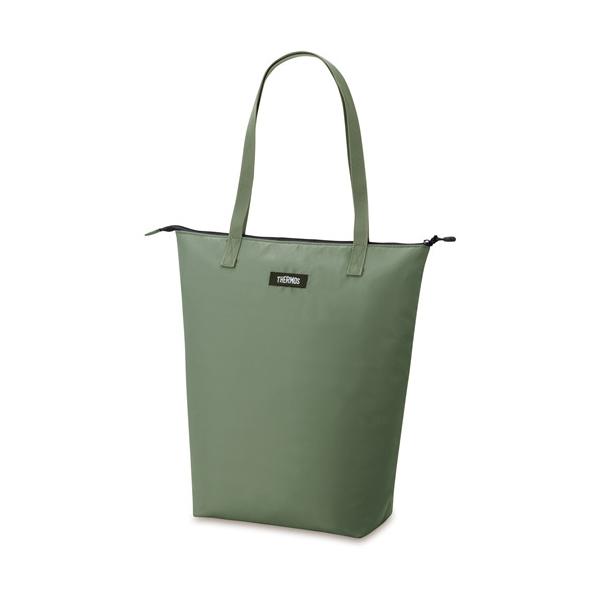 他サイト： THERMOS サーモスREV-0121-KKI 保冷ショッピングバッグ 小さくたためるトート型 12L カーキの商品画像