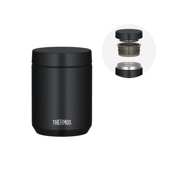 THERMOS サーモス真空断熱スープジャー JED-500-BK 500ml ブラック 446