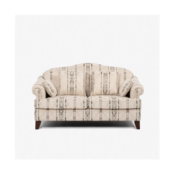 大塚家具 ［2人掛］ラブソファ「モンターナ SD-476」 布ホワイト色