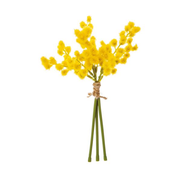 ポピー　FB　-2413Y　ミモザバンチ　全長22cm・幅13cm　イエロー　FB　2413Y 449