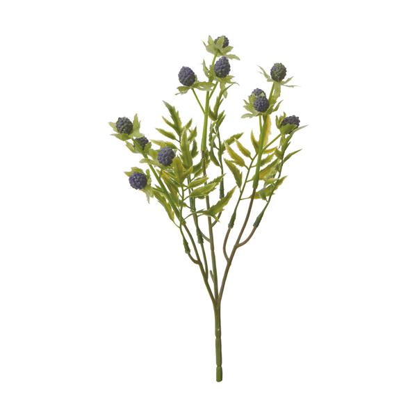 ポピー　FG　-4845　LAV　ラズベリーショート　全長29cm・葉長1.2cm　ラベンダー　FG　4845　LAV 449