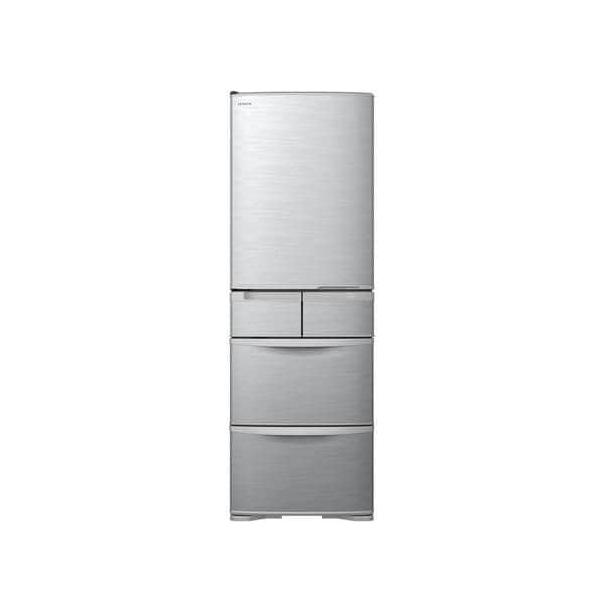 無料長期保証】日立 R-K40TL S 冷蔵庫 401L・左開き シルバー RK40TL