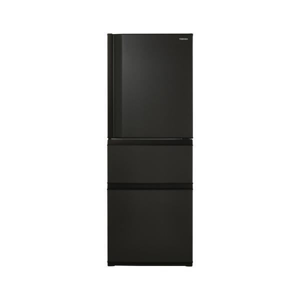 【無料長期保証】東芝 GR-V33SC(KZ) 3ドア冷蔵庫 (326L・右開き 