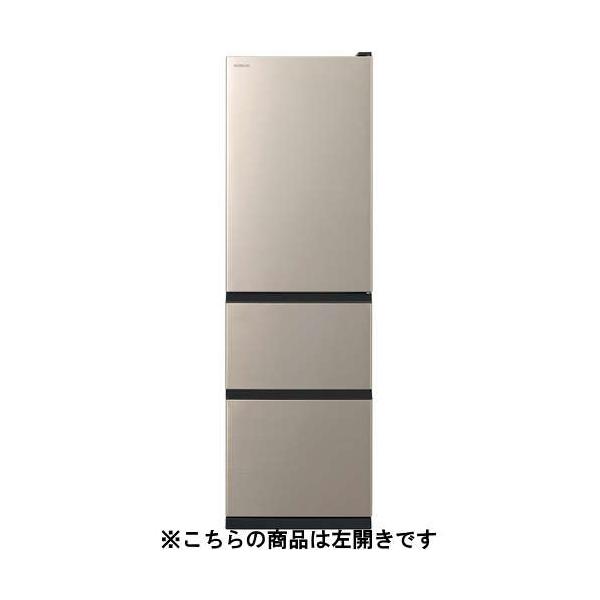 日立 冷蔵庫 315L 左開き 3ドア 幅54cm 真ん中野菜室うるおいチルド R
