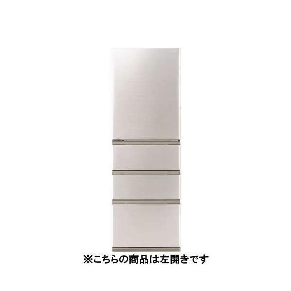 AQUA 冷蔵庫 362L 左開き 4ドア 幅60cm スタイリッシュデザイン 真ん中