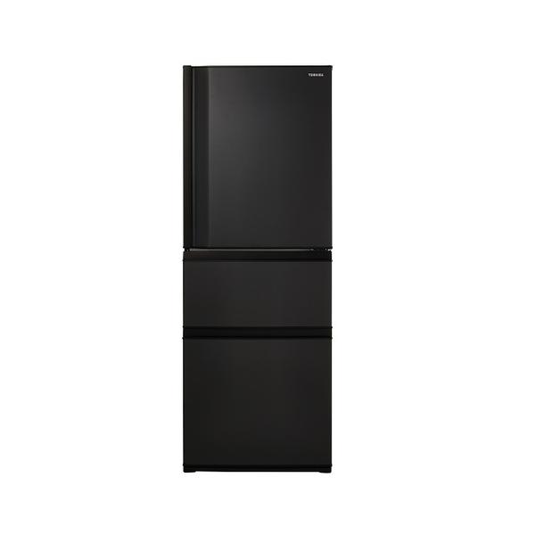 【専用カレジ】【3/1出品終了】東芝冷蔵庫326L GRW33SC(KZ) 東芝 冷蔵庫 326L 右開き 3ドア 60cm うるおいラップ野菜室 3段冷凍室