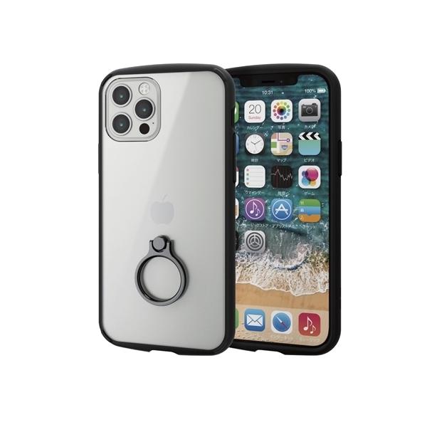 GR PM-A20BTSLFCRBK  iPhone 12^12 Pro nCubhP[X TOUGH SLIM LITE t[J[ Ot ubN