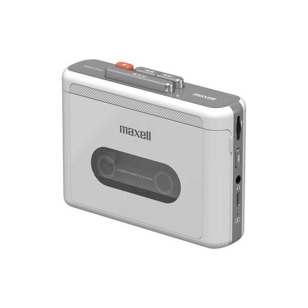 Bluetooth対応ポータブルカセットプレーヤー MXCP-P100WH マクセル MXCP-P100WH ポータブルカセットプレーヤー Bluetooth対応