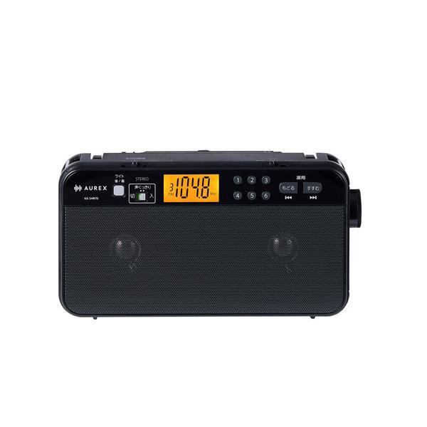 東芝 AX-SHR70(K) LEDライト付きホームラジオ 声くっきり機能搭載 高音質スピーカー おやすみタイマー付 ブラック 22