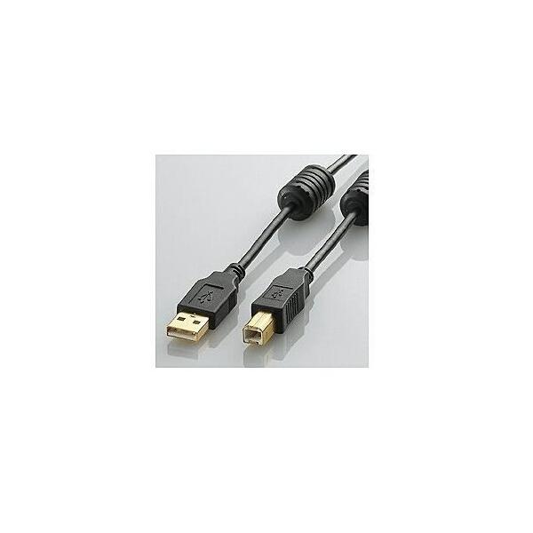 USB2.0�P�[�u�� �yA�z�́yB�z [�t�F���C�g�R�A�t�^�C�v] (5.0m) U2C-BF50BK