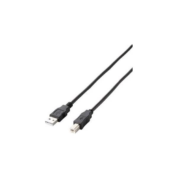 �G���R�� U2C-JB30BK �G�RUSB2.0�P�[�u��(A-B�^�C�v) 3.0m