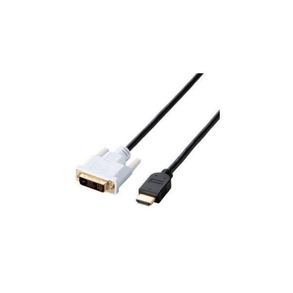 �G���R�� CAC-HTD15BK �ϊ��P�[�u�� HDMI-DVI 1.5m ��d�V�[���h �����b�L�s�� �u���b�N