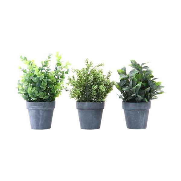 【在庫限り】人工観葉植物３種アソート  449