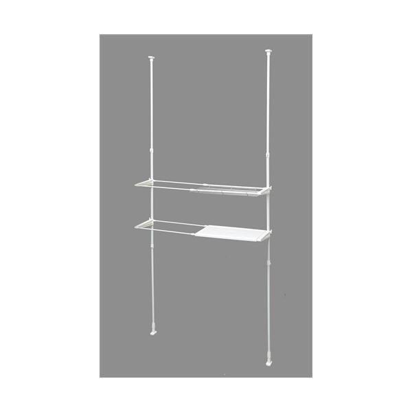 アイリスオーヤマ(IRIS) 突張りランドリーラック LRT-27P 幅65.7~99.2×奥行31×高さ200~270cm 446