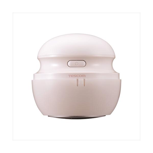 テスコム TKD45A-P 毛玉取り 電動 乾電池式 コンパクト 6枚刃 着たままアタッチメント付 薄手セーター対応 ピンク   47