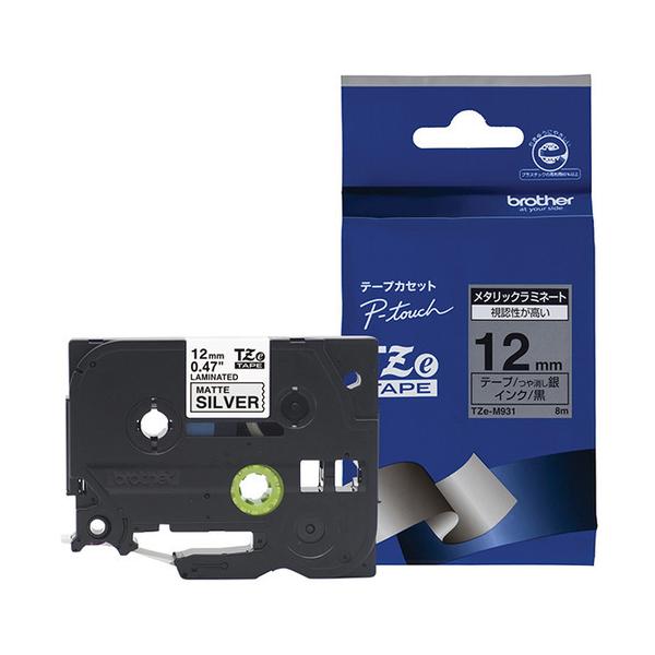 �u���U�[ TZe-M931  ���x�����C�^�[�s�[�^�b�`�p ���^���b�N�e�[�v ��e�[�v(�����) ������ ��12mm ����8m