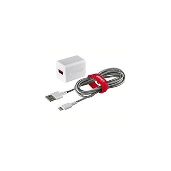 obt@[ BSMPA2404LC2WH 2.4A USB}[d LightningP[u2.0mtizCgj
