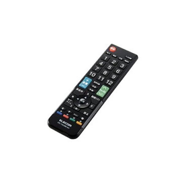 他サイト： エレコム ERC-TV01MBK-MU カンタンTVリモコン 12メーカー対応 Mサイズ ブラックの商品画像