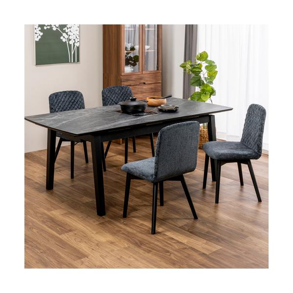 ヤマダオリジナル 伸張式ダイニングテーブル DTギャザリン 幅150