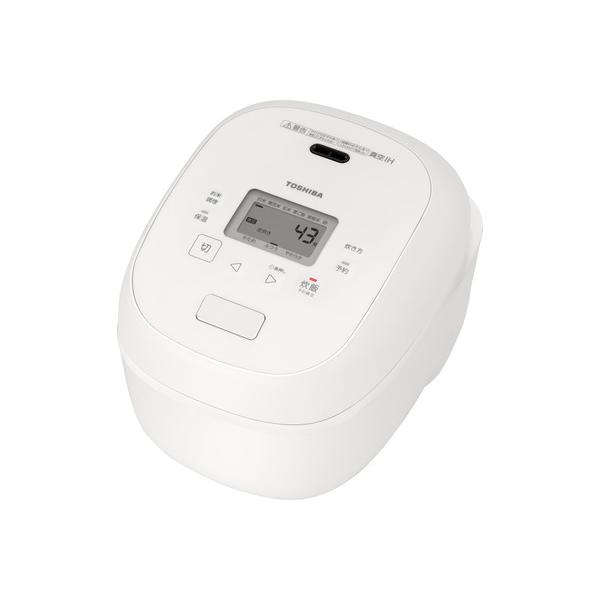 東芝 RC-10RXA(W) 真空IH炊飯器 炎 匠炊き 5.5合炊き ミルキーホワイト