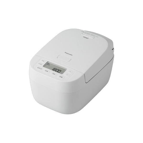 パナソニック SR-N310E-W 可変圧力IH炊飯器 おどり炊き 5.5合炊き 備長炭釜 ホワイト