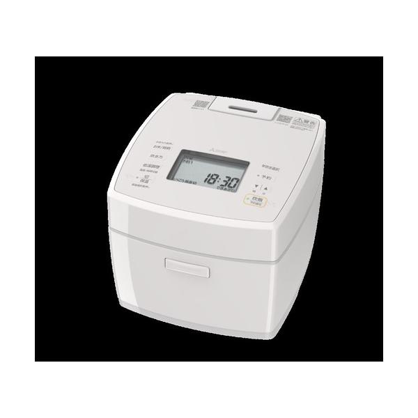 三菱電機 NJ-VS10J-W IHジャー炊飯器 炭炊釜 超音波吸水 銘柄芳潤炊き