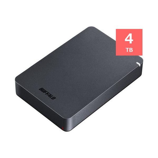 BUFFALO 外付けHDD 4TB HD-PGF4U3-GBKA best-denki_7154330014