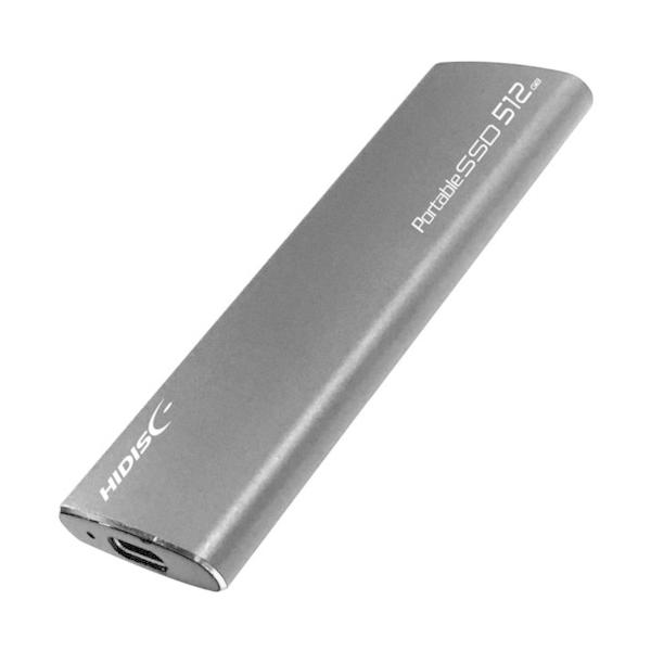 �y�䐔����z���C������ HIDISC HD2EXSSD512G30CJP3 512G USB3.2 Gen2 Type-C �|�[�^�u��SSD 512GB