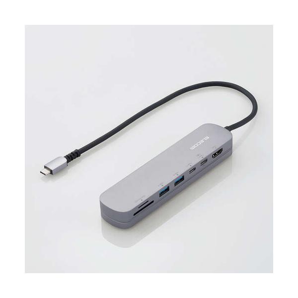 エレコム DST-C20SV USB Type-Cデータポート／固定用台座付き