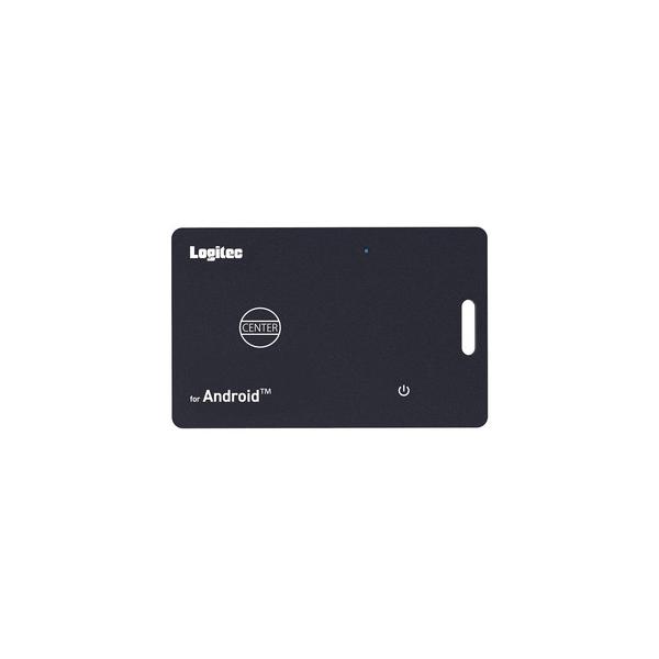 ロジテック LGT-WCCD1BKG スマートタグ Android対応 紛失防止 カード型 充電式 ワイヤレス充電 IP68防水防塵 ブラック   726
