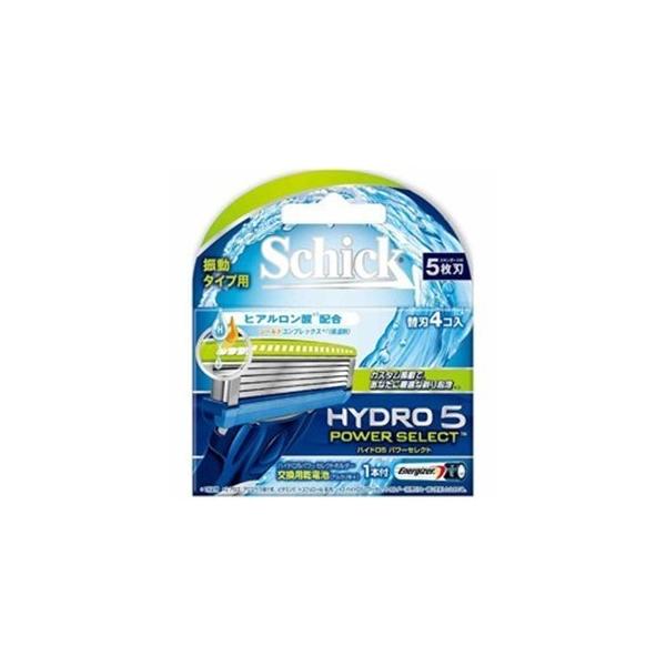 シック　ハイドロ5パワーセレクト替刃　4個入 878