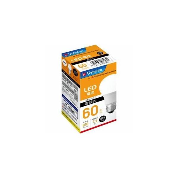 �o�[�x�C�^��(Verbatim) LDA7L-G�^LCV2 LED�d�� 60W���� �d���F
