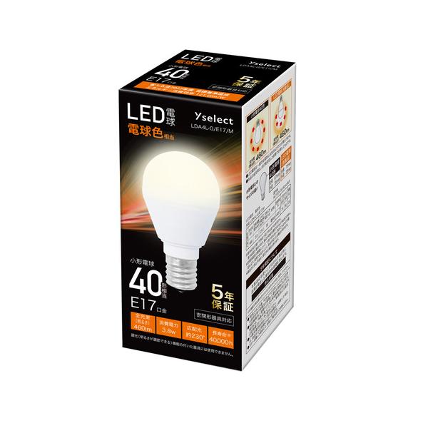 YAMADA SELECT(ヤマダセレクト) LDA4L-G／E17／M E17口金／広配光