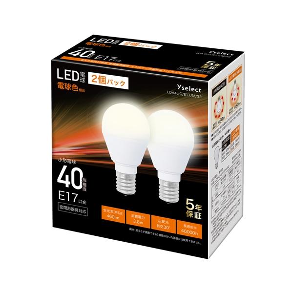 YAMADA SELECT(ヤマダセレクト) LDA4L-G／E17／M／S2 E17口金／広配光