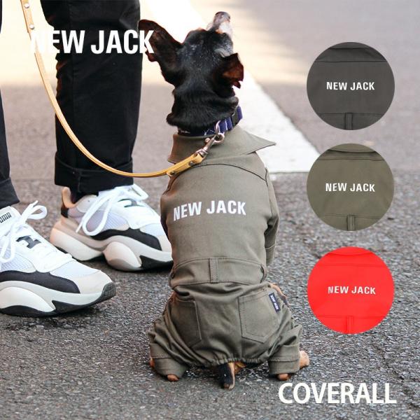 NEW JACK ニュージャック カバーオール ツナギ S M L XL XXL 犬