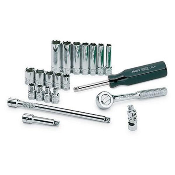 SK Hand Tool 89009 21Pc. Met Socket Set