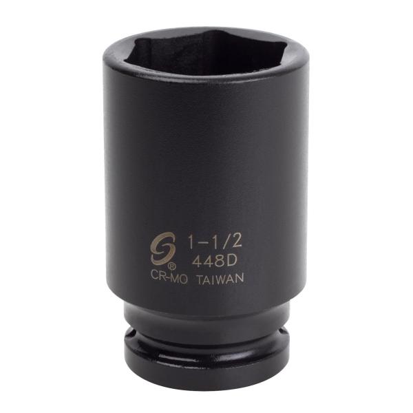 Sunex Tools SU448D 3/4 Drive 1-1/2 Deep Impact Socket