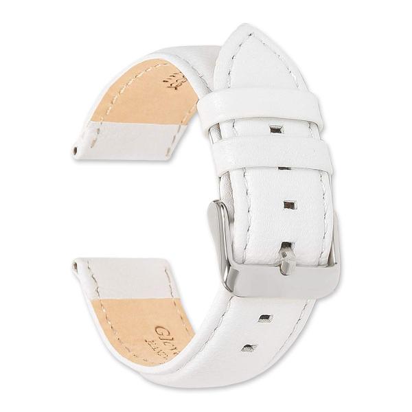 deBeer Glove Leather Watch Strap White 18mm Watch band