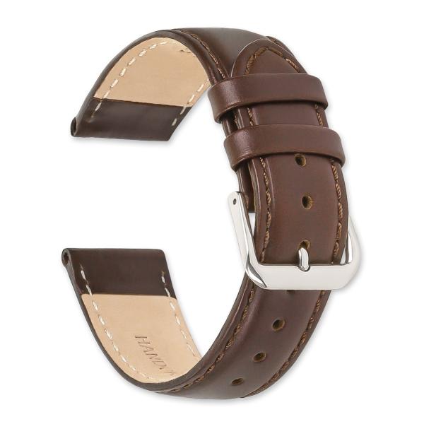 deBeer Stage Coach Leather Watch Band - 10mm - Brown