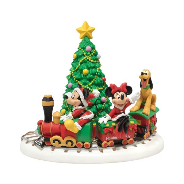 ディズニー デパートメント56 ミニチュア ミニー "Mickey's Holiday Express" Department56 4020326