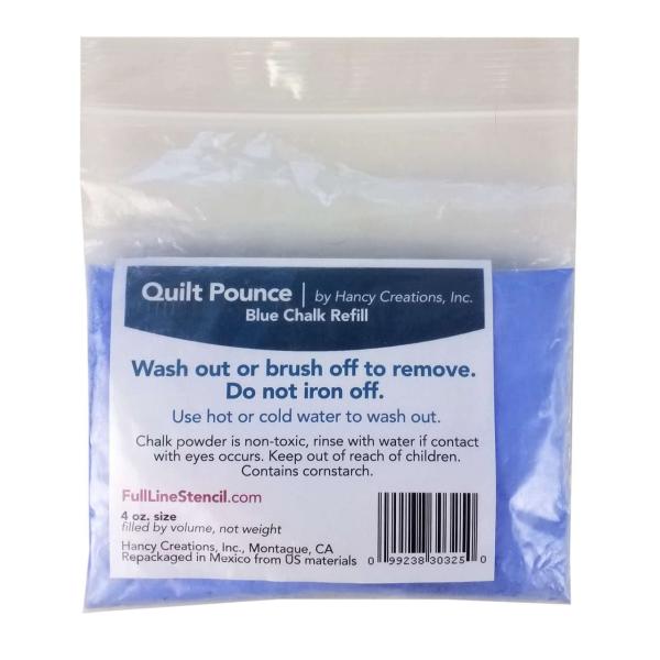 Quilt Pounce Chalk Refill-4oz Blue (並行輸入品)