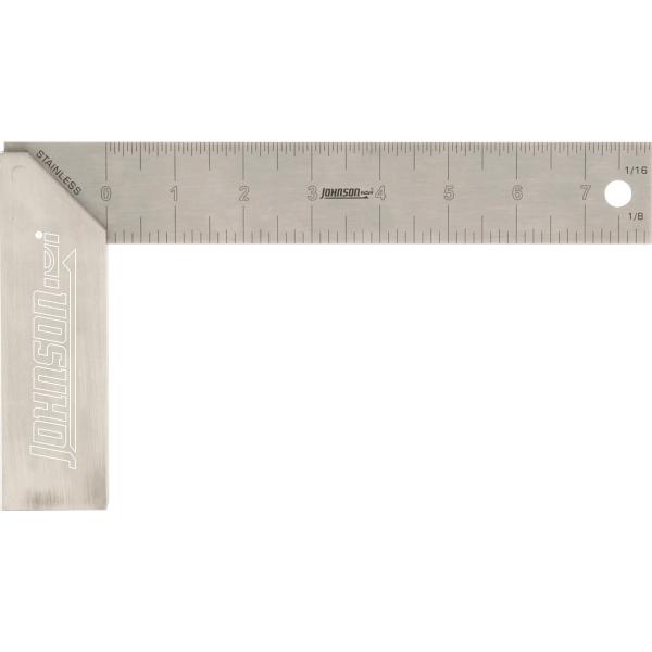 Johnson Level ＆ Tool 1908-0800 Aluminum Try Square 141［並行輸入］
