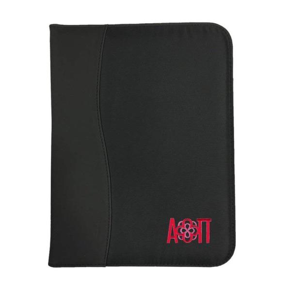Alpha Omicron Pi AOII Portfolio Red