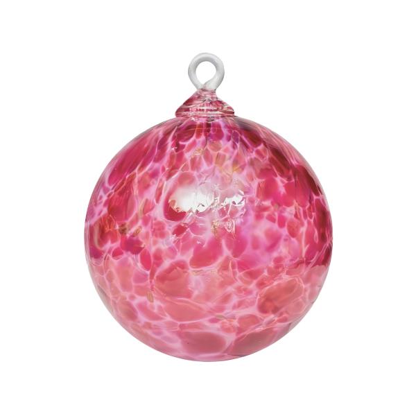 Totally Blown Glassworks Ornament, Handmade Blown Glass, Hanging Tree Holiday D〓cor, Sun Catcher, Witches Ball, Gazing Orb, Friendship Keepsake, Wind
