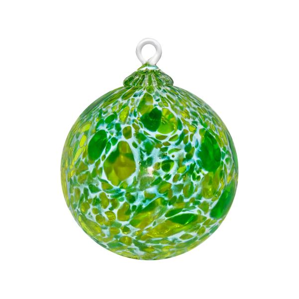 Totally Blown Glassworks Ornament, Handmade Blown Glass, Hanging Tree Holiday D〓cor, Sun Catcher, Witches Ball, Gazing Orb, Friendship Keepsake, Wind